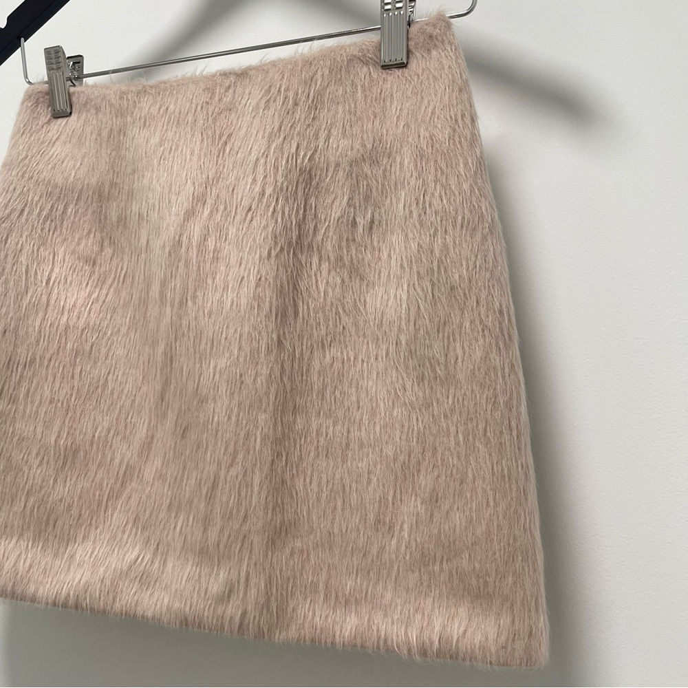 Marc Jacobs Fuzzy Blush Mini Skirt Size X-Small - Picture 5 of 10